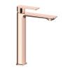 Смеситель для раковины Voda Neva NV25MRG на столешницу розовое золото