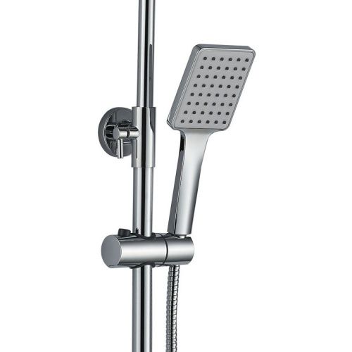 Душевая стойка Haiba HB24817 настенная цвет хром - фото 4