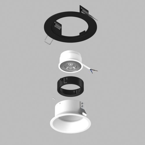 Светильник встраиваемый Lightstar Domino (Домино) D61706BMOD - фото 3