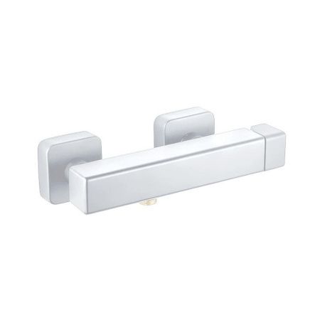 Смеситель для ванны и душа Webert OX870102740 настенный белый