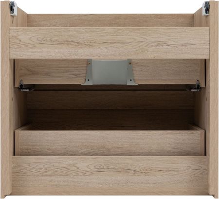 Тумба под раковину Aquanet Милан 00336383 70х50 подвесная цвет бежевый