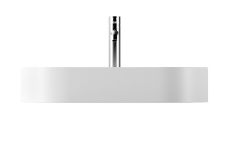 Раковина керамическая Alice Hide 31120101 65х35 накладная цвет белый глянцевый без отверстий под смеситель