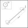 Светильник настенный Odeon Light Dalia (Далиа) 4395/8WL