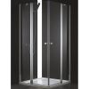 Душевой уголок Cezares ELENA ELENA-W-A-22-100-C-Cr 100х100 стекло прозрачное профиль хром без поддона