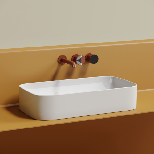 Раковина Ceramica Nova ELEMENT 71 см CN6054 накладная цвет белый - фото 5