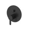 Смеситель Cezares LEAF LEAF-VDIM-NOP встраиваемый в стену черный