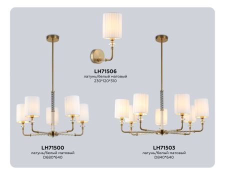 Бра Ambrella Light Classic (Цлассиц) LH71506