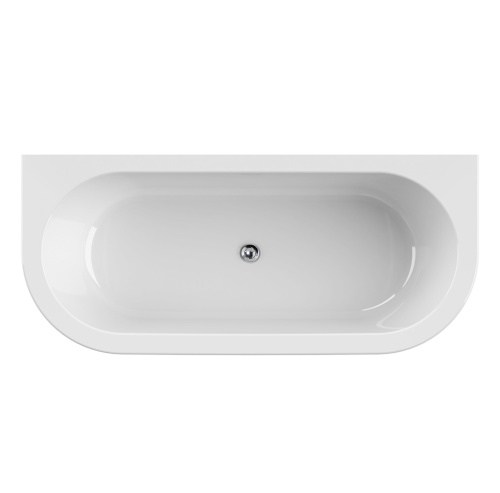 Ванна акриловая Cezares SLIM SLIM WALL-180-80-60-W37-SET 180х80 пристенная прямоугольная - фото 2