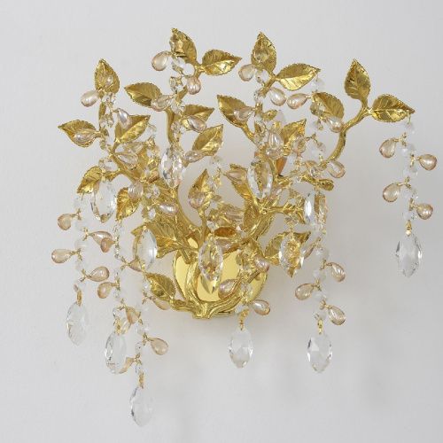 Светильник настенный Crystal Lux Eden (Еден) EDEN AP2 GOLD - фото 4