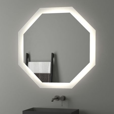 Зеркало с подсветкой Evoform Ledshine BY 2507 100х100 подвесное