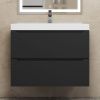 Тумба под раковину Uperwood Tanos 291020231 70х50 подвесная цвет черный