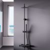 Душевая стойка Damixa Scandinavian Pure 936810300 настенная цвет черный