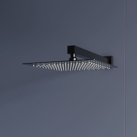 Душевая система RGW Shower Panels 511408371-04 встраиваемая в стену цвет черный с термостатом