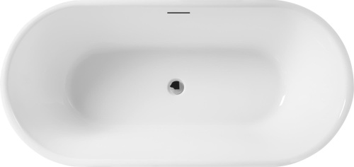 Ванна акриловая BelBagno BB405-1700-800 170х80 отдельностоящая овальная - фото 2