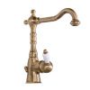 Смеситель Gattoni Orta 2741/27V0 OLD на раковину бронза