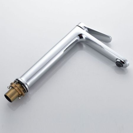 Смеситель для раковины Shevanik S43 S4311 на столешницу хром