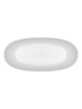 Ванна из искусственного камня Solid Surface BelBagno UNIQUE BB-UNIQUE-180-85-64-SSB 180х85 отдельностоящая овальная