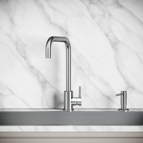 Смеситель для кухни Sancos Stainless SC12002SS на мойку нержавеющая сталь - фото 4