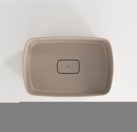 Раковина из искусственного камня Plumberia Selection Nove NOVE SOFT TL 50х30 накладная цвет бежевый