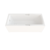 Ванна акриловая Тритон Алекса Щ0000049164 170х75 пристенная прямоугольная без каркаса с ручками