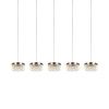 Светильник подвесной Delight Collection Diamond cut (Диамонд цут) MD21020075-5B satin nickel