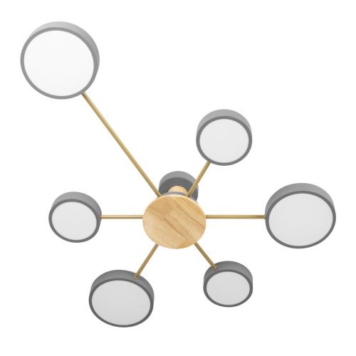 Светильник потолочный Loft It Sunrise 10316/6 Grey - фото 3