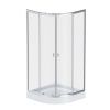 Душевой уголок Am.Pm X-Joy W88E-205-090MT64 90х90 стекло прозрачное профиль хром с поддоном