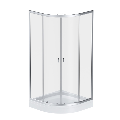 Душевой уголок Am.Pm X-Joy W88E-205-090MT64 90х90 стекло прозрачное профиль хром глянцевый с поддоном - фото 2 Душевой уголок Am.Pm X-Joy W88E-205-090MT64 90х90 стекло прозрачное профиль хром глянцевый с поддоном - фото 2