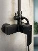 Душевая стойка AltroBagno Lamberto AltroBagnoLamberto030103MB настенная цвет черный