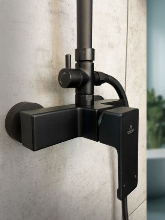 Душевая стойка AltroBagno Lamberto AltroBagnoLamberto030103MB настенная цвет черный