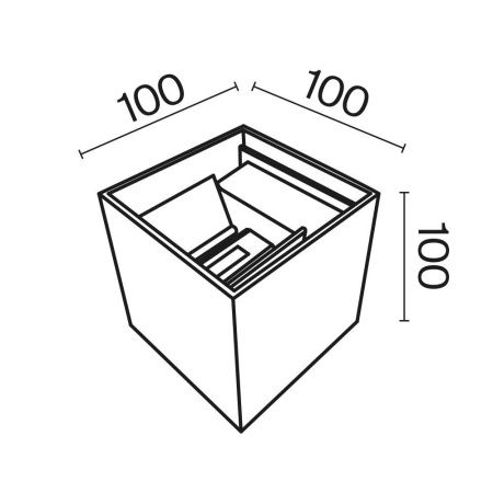 Архитектурный светильник Maytoni Outdoor Fulton O572WL-L6W