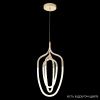 Светильник подвесной Crystal Lux Pera (Пера) PERA SP50W LED GOLD