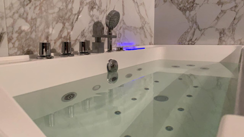 Ванна акриловая гидромассажная Frank 2015103 170х80 пристенная прямоугольная с каркасом - фото 2