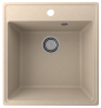 Кухонная мойка Ulgran Quartz Forte 460-03 46х50 цвет бежевый поверхность матовая