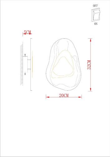 Светильник настенный Arte Lamp Libertas (Либертас) A2096AP-5PB - фото 2