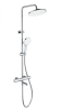 Душевая стойка Wonzon & Woghand WW-B3069-CR настенная цвет хром с термостатом