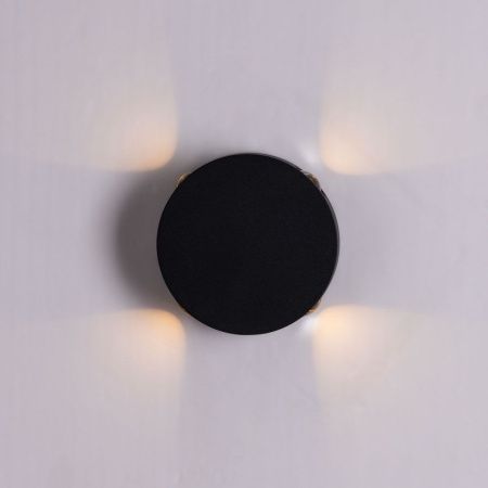 Уличный настенный светильник Arte Lamp Tamburello (Тамбурелло) A1525AP-1BK