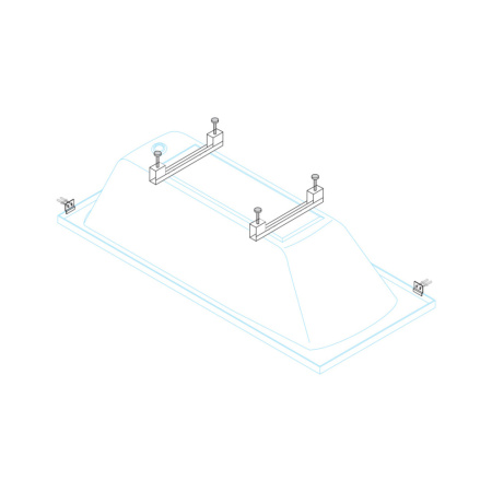 Каркас для ванны Cezares METAURO METAURO-Central-MF
