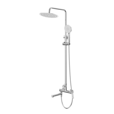 Душевая стойка BelBagno UNIQUE UNIQUE-VSCM-CRM настенная хром
