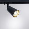 Трековый однофазный светильник Arte Lamp Cintura (Цинтура) A2355PL-1BK