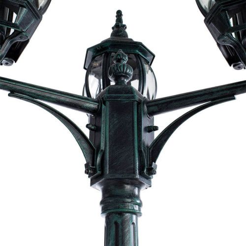 Садово-парковый светильник Arte Lamp Atlanta (Атланта) A1047PA-3BG - фото 2