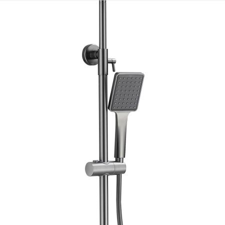 Душевая стойка Belz B613 B24613-3 настенная цвет нержавеющая сталь