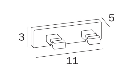 Крючок Inda LEA A1820BNE
