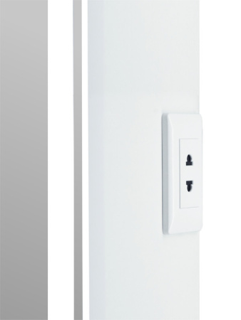 Зеркало-шкаф Континент Allure МВК004 60х15х80 подвесной цвет белый Зеркало-шкаф Континент Allure МВК004 60х15х80 подвесной цвет белый