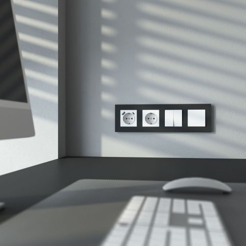 Розетка с/з со шторками и USB тип A+C Werkel 4690389213267 - фото 5