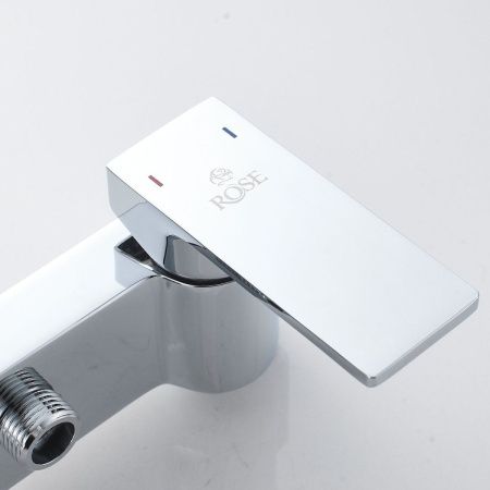 Гигиенический душ со смесителем Rose R1805-1 хром