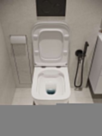 Унитаз подвесной Agger AT08100 белый с сиденьем микролифт каскадный смыв