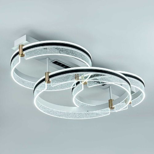 Люстра потолочная LED4U L1058-880 WH - фото 3