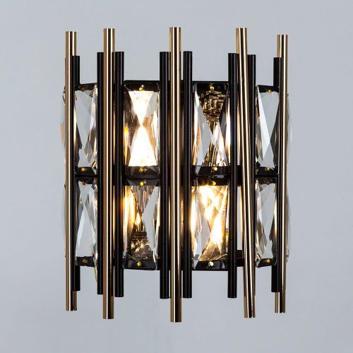 Светильник настенный Arte Lamp Alruba (Алруба) A1043AP-2BK - фото 2