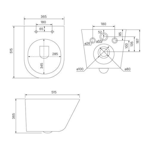 Комплект унитаз с инсталляцией и клавишей смыва IDDIS Basic BASC030i73 - фото 2
